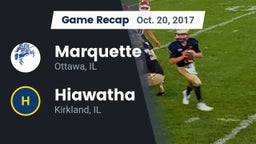 Recap: Marquette  vs. Hiawatha  2017