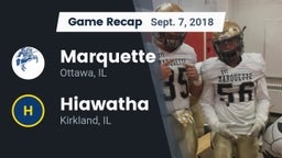 Recap: Marquette  vs. Hiawatha  2018