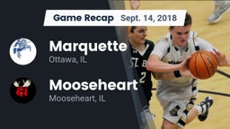 Recap: Marquette  vs. Mooseheart  2018