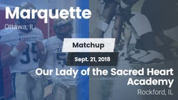 Matchup: Marquette High vs. Our Lady of the Sacred Heart Academy 2018