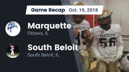 Recap: Marquette  vs. South Beloit  2018