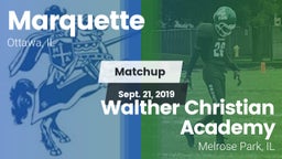 Matchup: Marquette High vs. Walther Christian Academy 2019