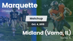Matchup: Marquette High vs. Midland  (Varna, IL) 2019