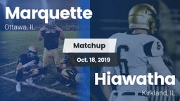 Matchup: Marquette High vs. Hiawatha  2019