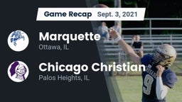 Recap: Marquette  vs. Chicago Christian  2021