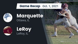 Recap: Marquette  vs. LeRoy  2021