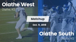 Matchup: Olathe West vs. Olathe South  2018