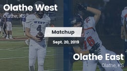 Matchup: Olathe West vs. Olathe East  2019