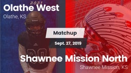 Matchup: Olathe West vs. Shawnee Mission North  2019