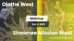 Matchup: Olathe West vs. Shawnee Mission West 2019