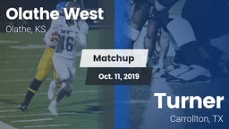 Matchup: Olathe West vs. Turner  2019