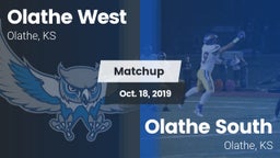 Matchup: Olathe West vs. Olathe South  2019