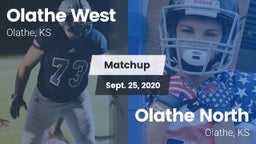 Matchup: Olathe West vs. Olathe North  2020