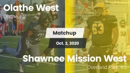 Matchup: Olathe West vs. Shawnee Mission West 2020