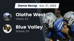 Recap: Olathe West   vs. Blue Valley  2023