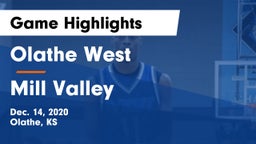 Olathe West   vs Mill Valley  Game Highlights - Dec. 14, 2020