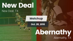 Matchup: New Deal  vs. Abernathy  2016