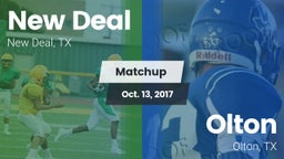 Matchup: New Deal  vs. Olton  2017