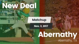 Matchup: New Deal  vs. Abernathy  2017