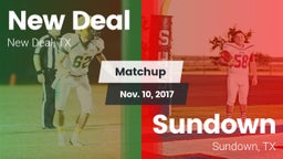 Matchup: New Deal  vs. Sundown  2017