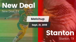 Matchup: New Deal  vs. Stanton  2018