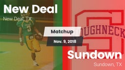 Matchup: New Deal  vs. Sundown  2018