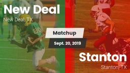 Matchup: New Deal  vs. Stanton  2019