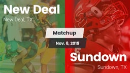 Matchup: New Deal  vs. Sundown  2019