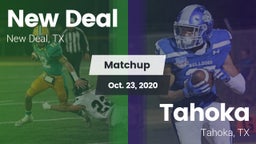 Matchup: New Deal  vs. Tahoka  2020