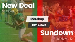 Matchup: New Deal  vs. Sundown  2020