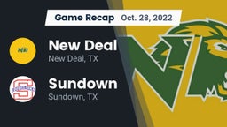 Recap: New Deal  vs. Sundown  2022