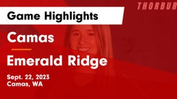 Camas  vs Emerald Ridge Game Highlights - Sept. 22, 2023
