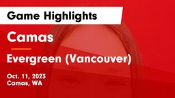 Camas  vs Evergreen  (Vancouver) Game Highlights - Oct. 11, 2023