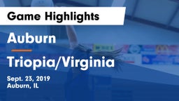 Auburn  vs Triopia/Virginia Game Highlights - Sept. 23, 2019