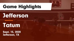 Jefferson  vs Tatum  Game Highlights - Sept. 15, 2020