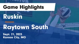 Ruskin  vs Raytown South  Game Highlights - Sept. 21, 2023