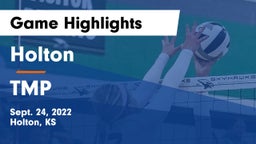 Holton  vs TMP Game Highlights - Sept. 24, 2022