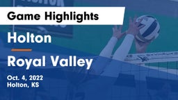 Holton  vs Royal Valley  Game Highlights - Oct. 4, 2022
