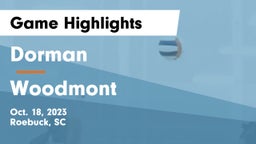 Dorman  vs Woodmont  Game Highlights - Oct. 18, 2023