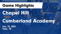 Chapel Hill  vs Cumberland Academy Game Highlights - Jan. 22, 2021
