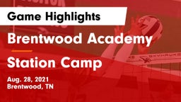 Brentwood Academy  vs Station Camp Game Highlights - Aug. 28, 2021