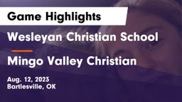 Wesleyan Christian School vs Mingo Valley Christian Game Highlights - Aug. 12, 2023