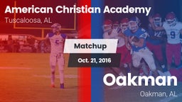 Matchup: American Christian vs. Oakman  2016