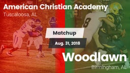 Matchup: American Christian vs. Woodlawn  2018