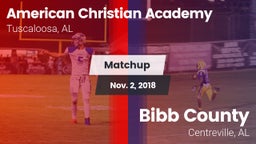 Matchup: American Christian vs. Bibb County  2018