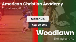 Matchup: American Christian vs. Woodlawn  2019