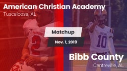 Matchup: American Christian vs. Bibb County  2019