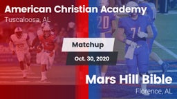 Matchup: American Christian vs. Mars Hill Bible  2020