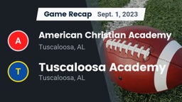 Recap: American Christian Academy  vs. Tuscaloosa Academy 2023