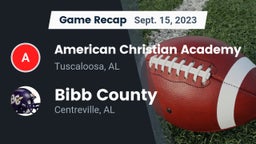 Recap: American Christian Academy  vs. Bibb County  2023